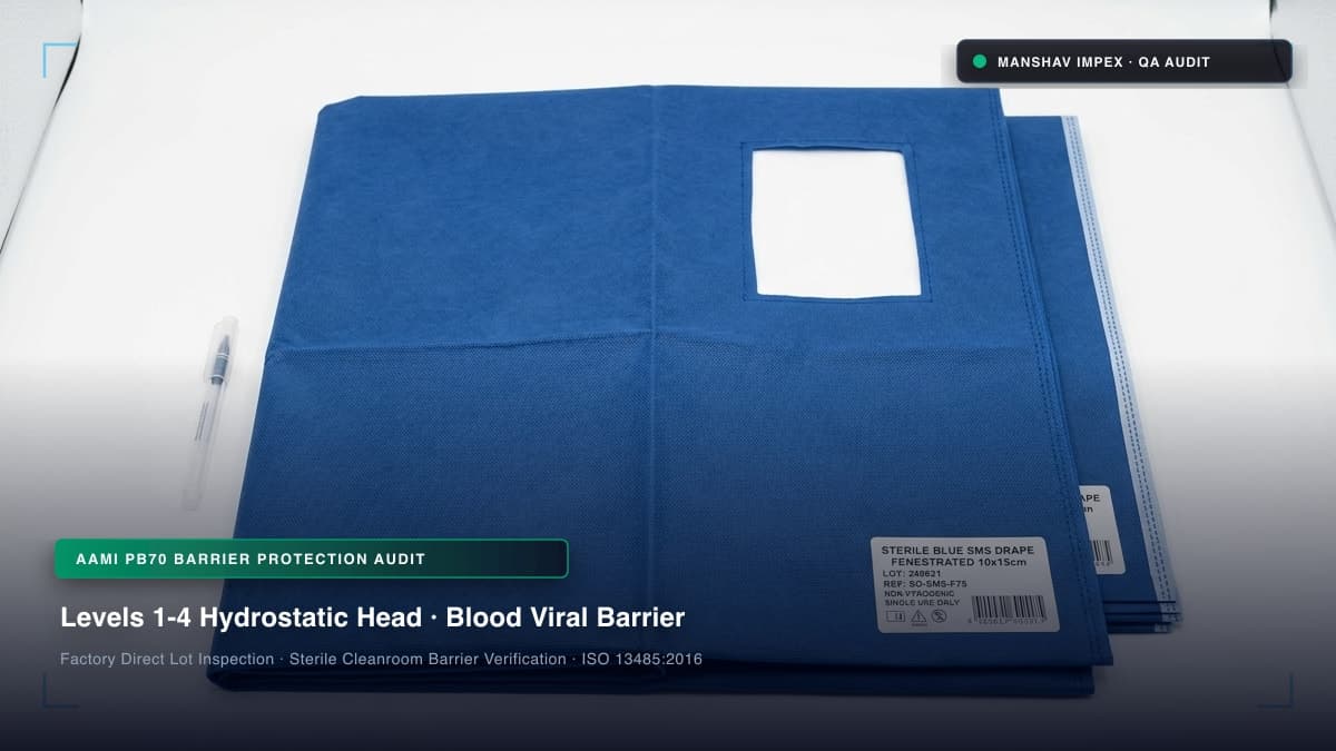 AAMI PB70 Level 3 vs Level 4 Impervious Surgical Gowns: Hydrostatic Pressure Standards and South Africa SAHPRA Sourcing technical specifications and procurement analysis