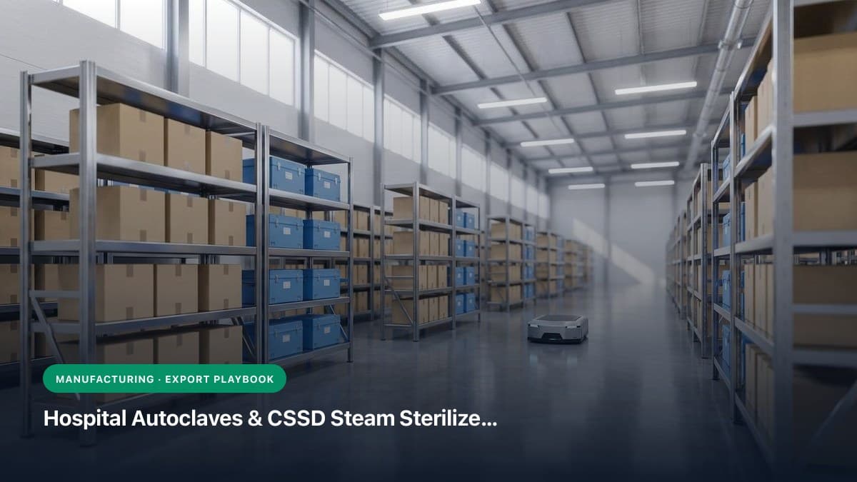Hospital Autoclaves & CSSD Steam Sterilizers: Procurement & Compliance Guide for Central Sterile Supply Departments