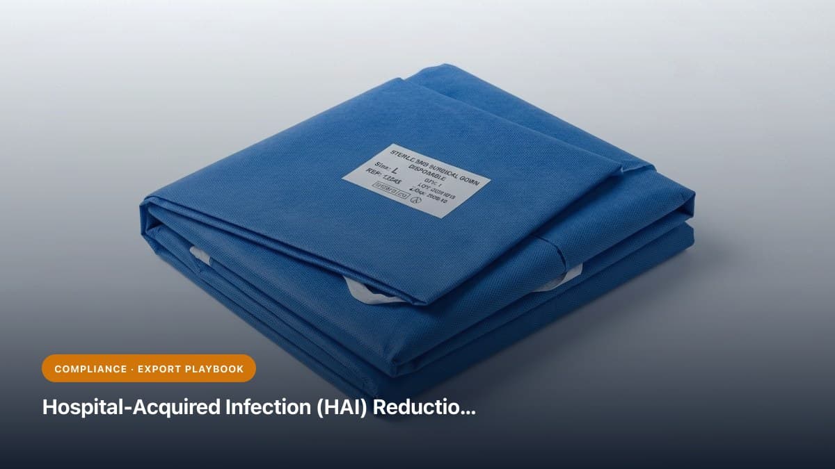Hospital-Acquired Infection (HAI) Reduction Protocols: Sourcing Level 4 Gowns & Safety Cannulas