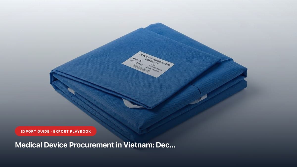 Medical Device Procurement in Vietnam: Decree 98/2021/ND-CP Compliance, European Quality & Sourcing Guide