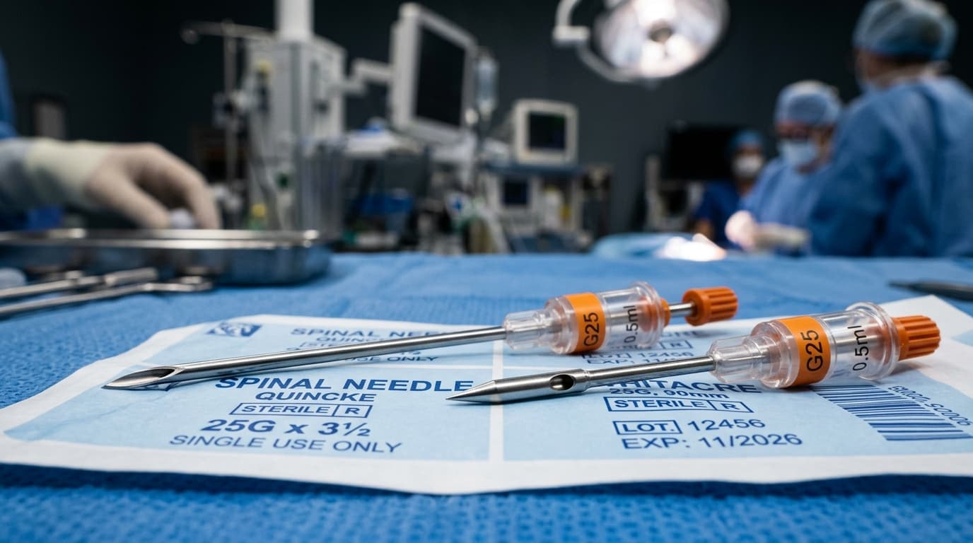 Sourcing Spinal Anesthesia Needles for Thailand: Quincke vs Whitacre Pencil-Point, Thai FDA Class 3 Import Licensing, and Hospital Tender Sourcing