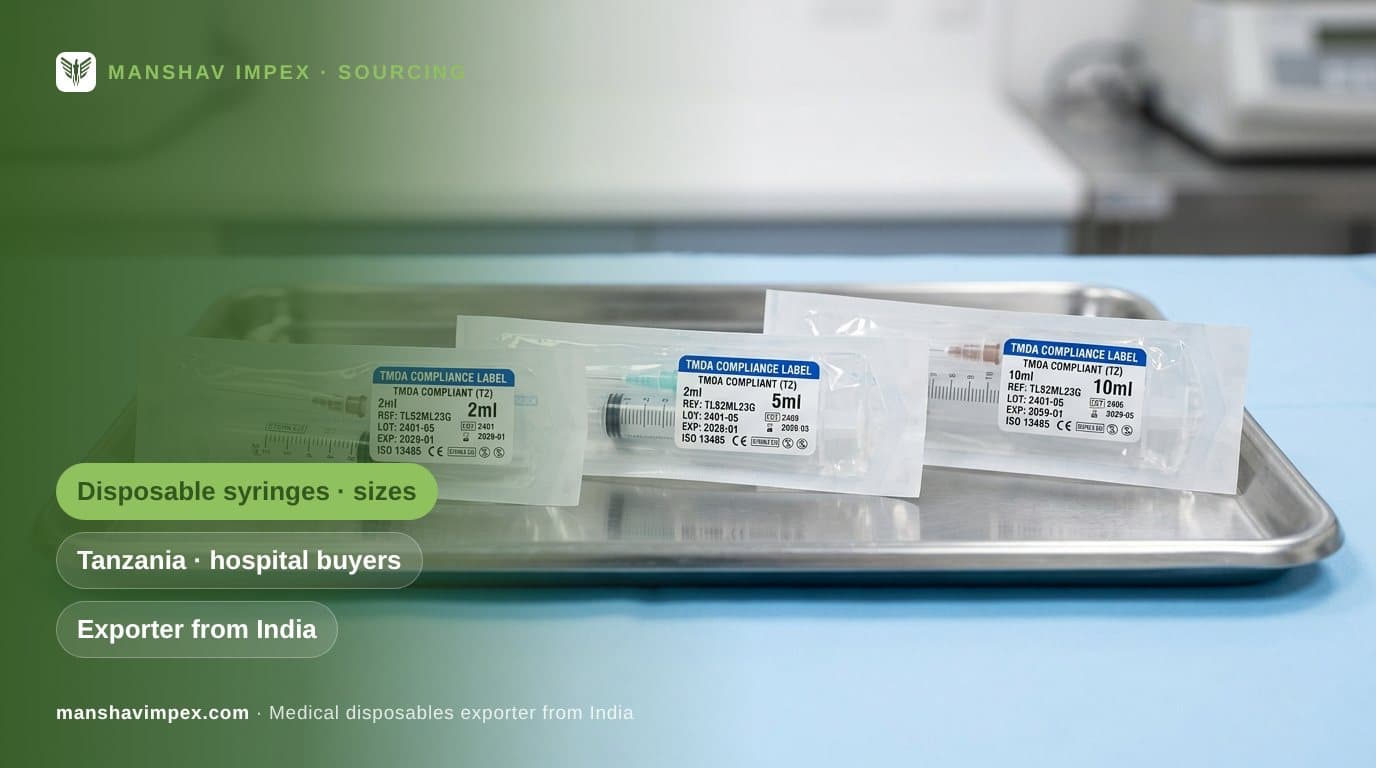 Syringe Sizes Chart: 1 ml to 60 ml, Needles and Uses for Tanzanian Hospitals