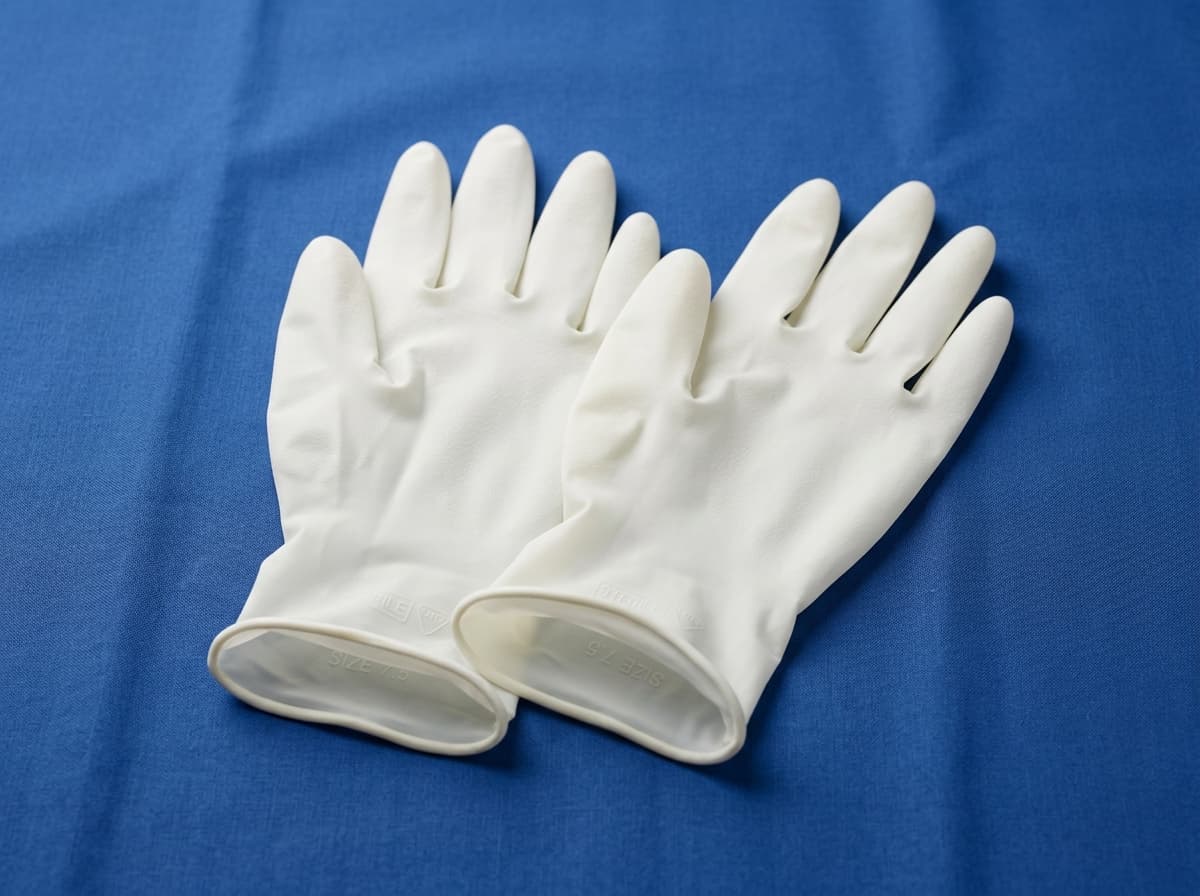 Latex Surgical Gloves exported by Manshav Impex