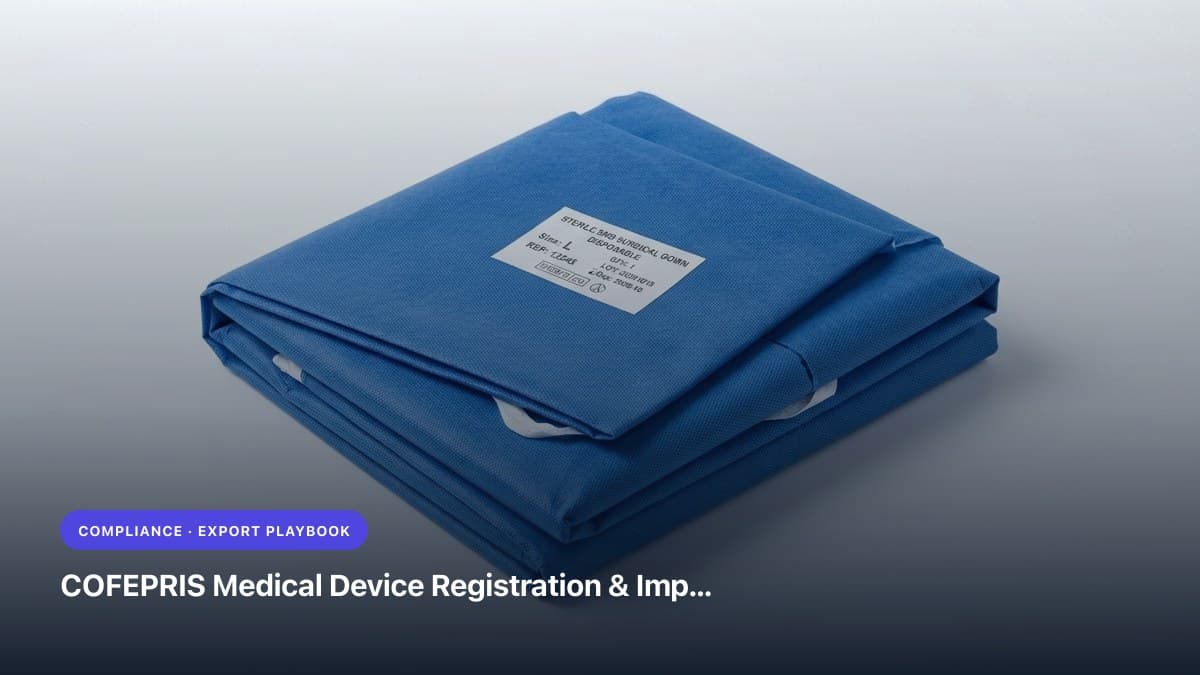 COFEPRIS Medical Device Registration & Import Guide for Mexico: European vs. Indian Quality Sourcing for IMSS & ISSSTE Tenders