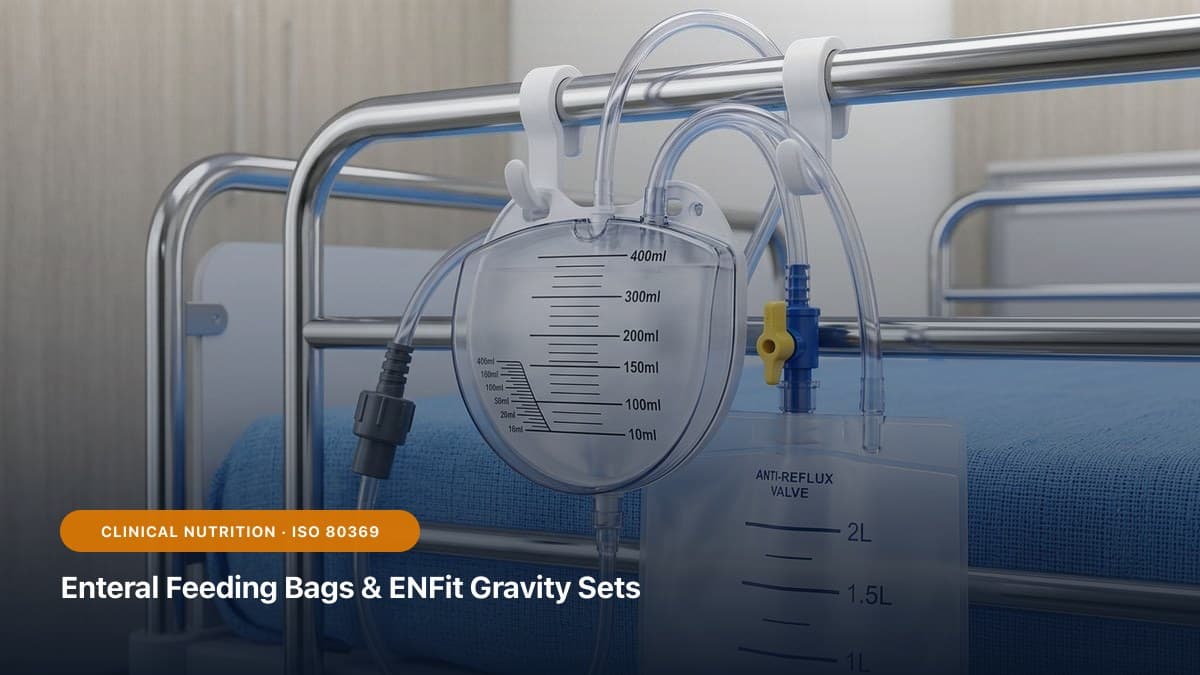 Enteral Feeding Bags & ENFit Gravity Sets: Clinical Nutrition Guide