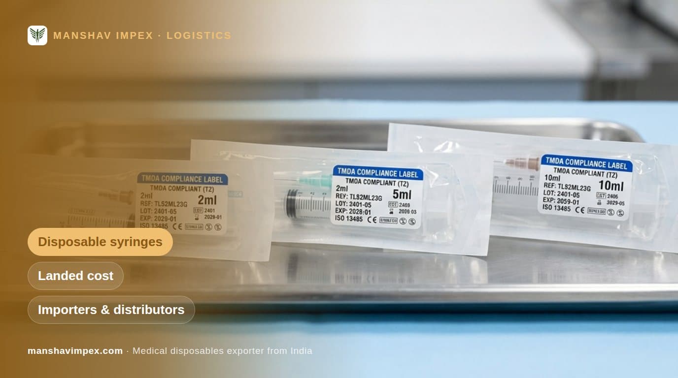 The Landed Cost of Disposable Syringes: a Worksheet for Importers