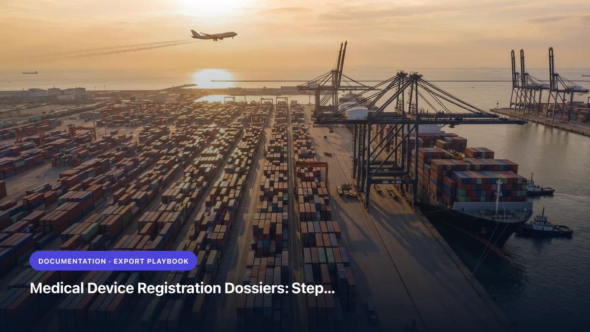 Medical Device Registration Dossiers: Step-by-Step Regulatory Clearance for NAFDAC, PPB, EDA, SFDA & SAHPRA