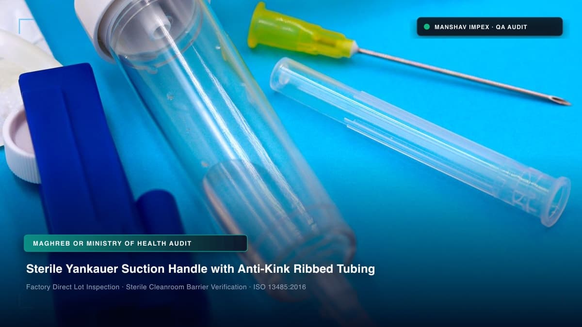 Suction Connecting Tubing and Yankauer Exporter to Algeria and Morocco