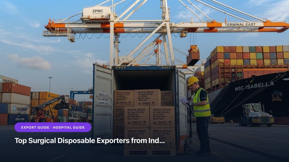 Top Surgical Disposable Exporters from India (2026 Buyer Guide): Why Manshav Impex Leads for Global Importers